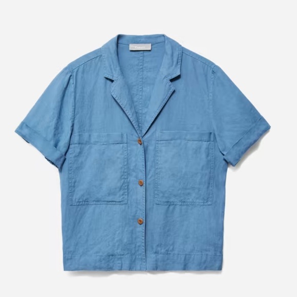 Everlane Linen Notch Collar Basics Shirt Bundle - Picture 8 of 12